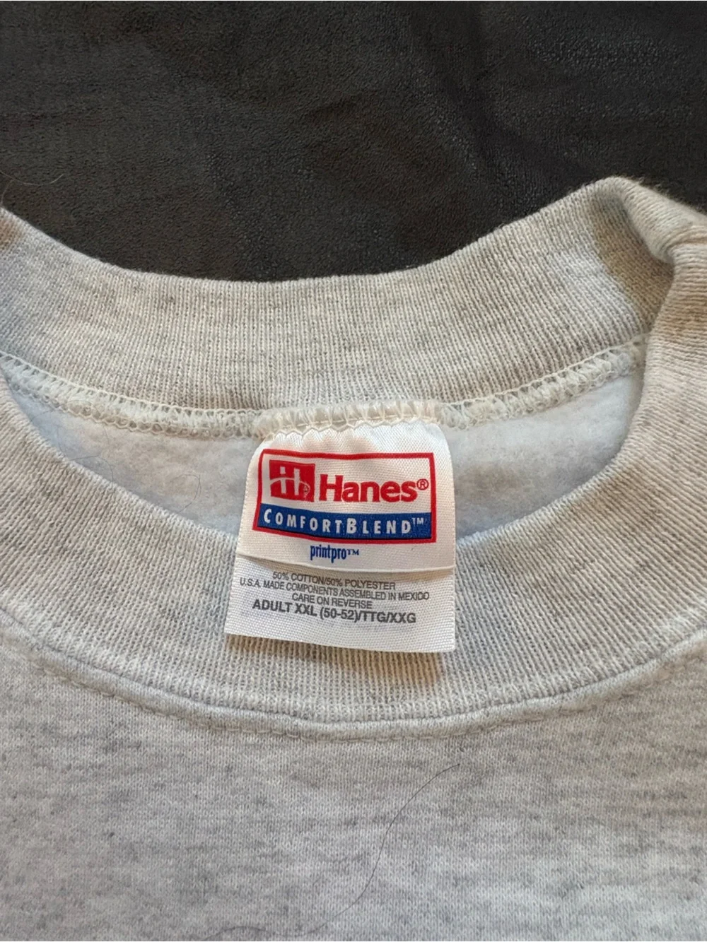 McDermitt Gray Hanes Crewneck Sweatshirt